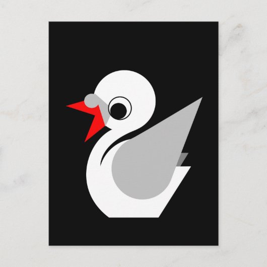 Ugly Duckling Postkarte (Vorderseite)