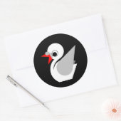 Ugly Duckling Runder Aufkleber (Umschlag)