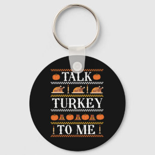 Ugly Erntedank Funny Sprich Türkei zu Fall Schlüsselanhänger