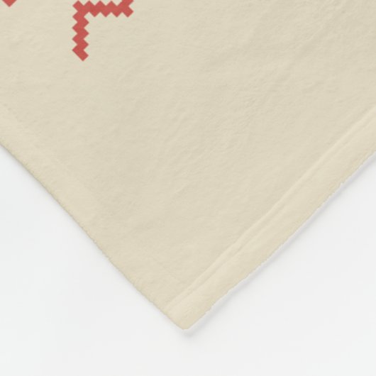 Ugly Frohe Weihnachts Pullover akustische Gitarre Fleecedecke (Ecke)