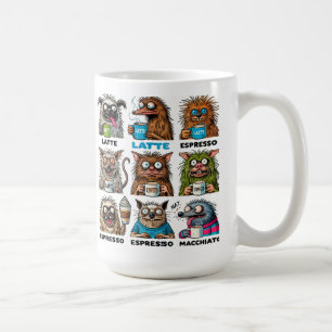 Ugly Funny Sarcastic Moody Coffee Tasse
