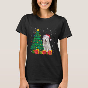 Ugly Great Pyrenäen Weihnachtsmannmütze Weihnachts T-Shirt