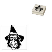 Ugly Hexe Silhouette Kunst Briefmarke Gummistempel (Stempel)