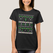 Ugly Holiday Christmas Ravens T-Shirt (Vorderseite)