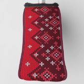 Ugly Holidays Sweater Folk Muster Golf Headcover (Rotieren 90)