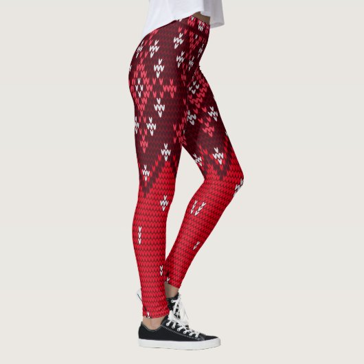 Ugly Holidays Sweater Folk Muster Leggings (Rechts)