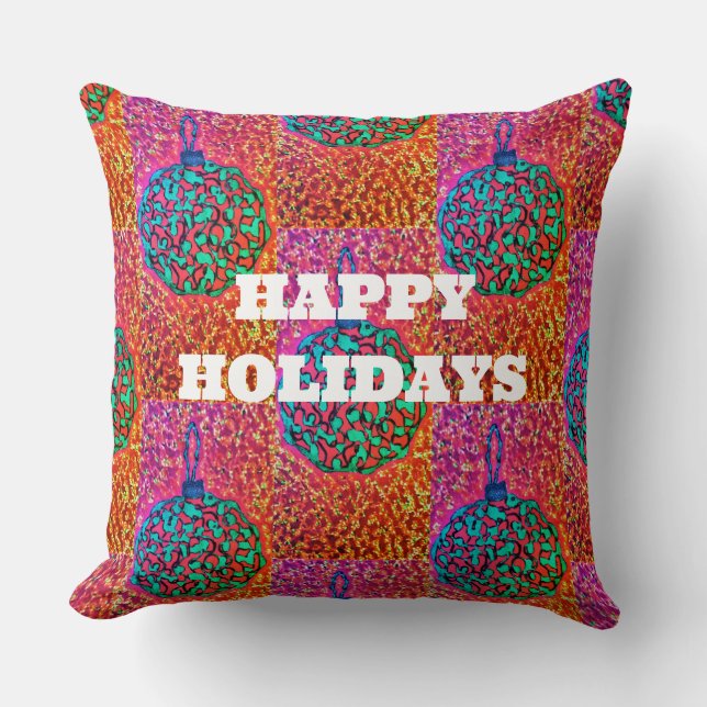 Ugly Holliday Pillow Kissen (Vorderseite)