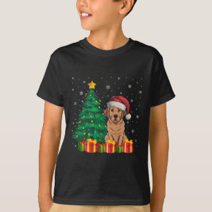 Ugly Labrador Weihnachtsmannmütze Weihnachtsleucht T-Shirt