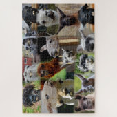 Ugly Llama Foto Collage 16 Bilder Jigsaw Puzzle (Vertikal)