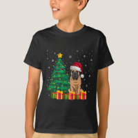 Ugly Mastiff Weihnachtsmannmütze Weihnachtsleuchte