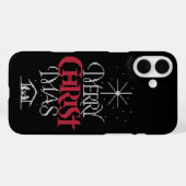 Ugly Merry CHRISTmas Sweater Religiöse Religion Ca Case-Mate iPhone Hülle (Rückseite (Horizontal))