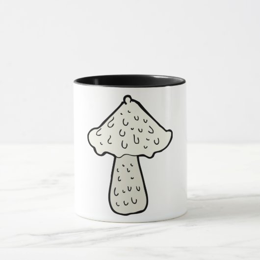 Ugly Mushroom-Tasse Tasse (Zentrum)