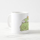 Ugly Niedlich Frog Prince Kaffeetasse (Vorderseite Links)