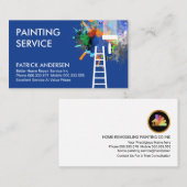 Ugly Paint Spritzer Painting Service Visitenkarte (Vorne/Hinten)