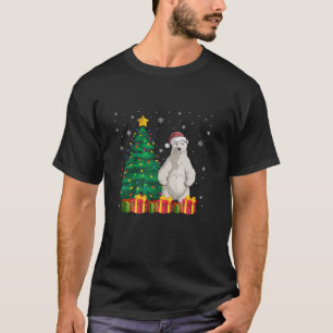 Ugly Polar Bären Weihnachtsmannmütze Weihnachtsbau T-Shirt