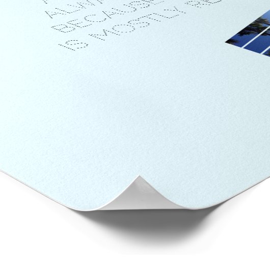 Ugly Poster schreiben (Ecke)