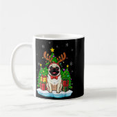 Ugly Pug Christmas Sweater Pajama For Women Men Fa Kaffeetasse (Links)