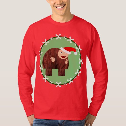 Ugly Quasimodo Weihnachtskraut T - Shirt (Vorderseite)