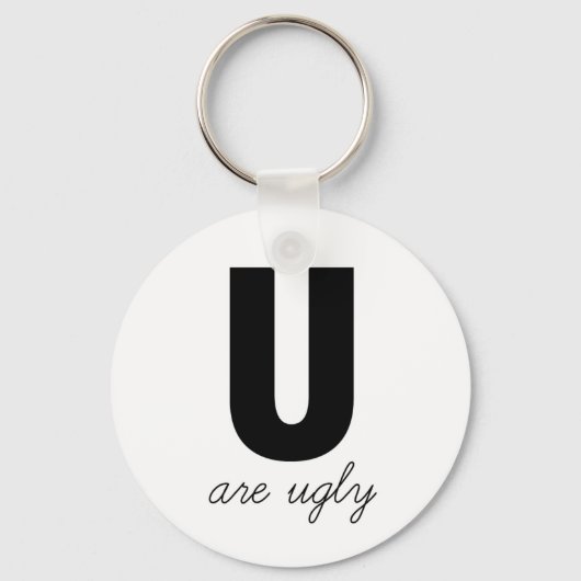 Ugly Schlüsselanhänger (Vorderseite)