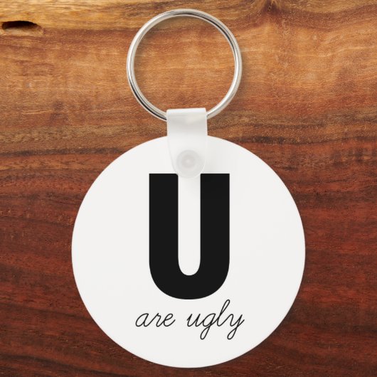 Ugly Schlüsselanhänger (Vorderseite)