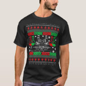 Ugly Science Chemistry Biology Christmas Sweater T-Shirt (Vorderseite)