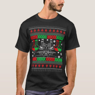 Ugly Science Chemistry Biology Christmas Sweater  T-Shirt