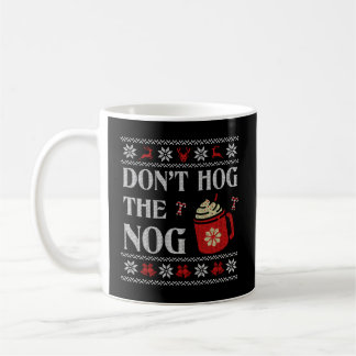 Ugly Style Eggnog Hog Kaffeetasse