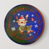 Ugly Sweater 2. Gewinner Dealer Button (Vorderseite)