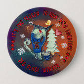 Ugly Sweater 3 Gewinner Cat & Mouse Button (Vorderseite)