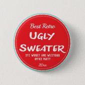 Ugly Sweater Award Button (Vorderseite)