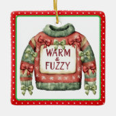 Ugly Sweater Award Ornament - Two Sided (Vorderseite)