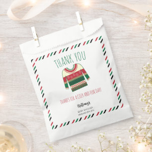Ugly Sweater Christmas Baby Dusche Geschenktütchen