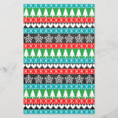 Ugly Sweater Christmas Baby Shower Ratschläge (Rückseite)