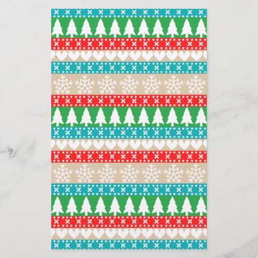 Ugly Sweater Christmas Baby Shower Ratschläge (Rückseite)