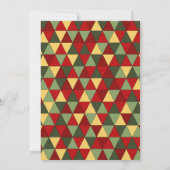 Ugly Sweater Christmas Einladung für Feiertage Par (Rückseite)