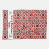 Ugly Sweater Christmas Geschirrtuch (Horizontal)