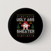 Ugly Sweater Christmas Long Sleeve  Button (Vorderseite)