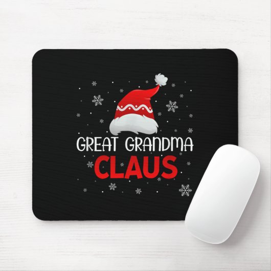 Ugly Sweater Christmas Matching Costume Great Gran Mousepad (Mit Mouse)
