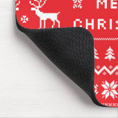 Ugly Sweater Christmas Mouse Pad Mousepad (Ecke)