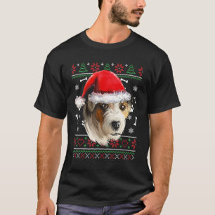 Ugly Sweater Christmas Parson Russell Weihnachtsma T-Shirt