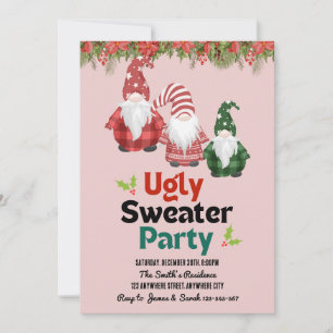 Ugly Sweater Christmas Party Einladung