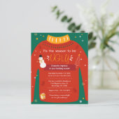 Ugly Sweater Christmas Party Einladung (Stehend Vorderseite)