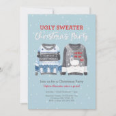 Ugly Sweater Christmas Party Einladung (Vorderseite)