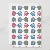 Ugly Sweater Christmas Party laden Einladung (Rückseite)