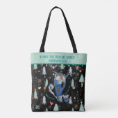 Ugly Sweater Christmas Party Nordic Animals Tasche (Rückseite)