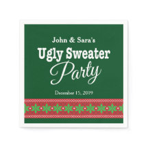 Ugly Sweater Christmas Party, Personalisiert