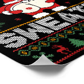 Ugly Sweater Christmas Poster (Ecke)