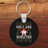 Ugly Sweater Christmas Schlüsselanhänger (Vorderseite)