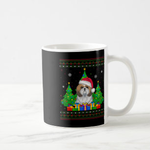 Ugly Sweater Christmas Tree Weihnachtsmannmütze Sh Kaffeetasse