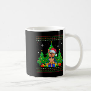 Ugly Sweater Christmas Tree Weihnachtsmannmütze Yo Kaffeetasse
